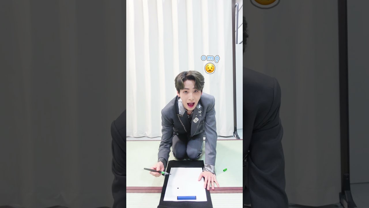 今年YouTubeでやりたいこと書き初め🎍#JO1 #川尻蓮 #Shorts