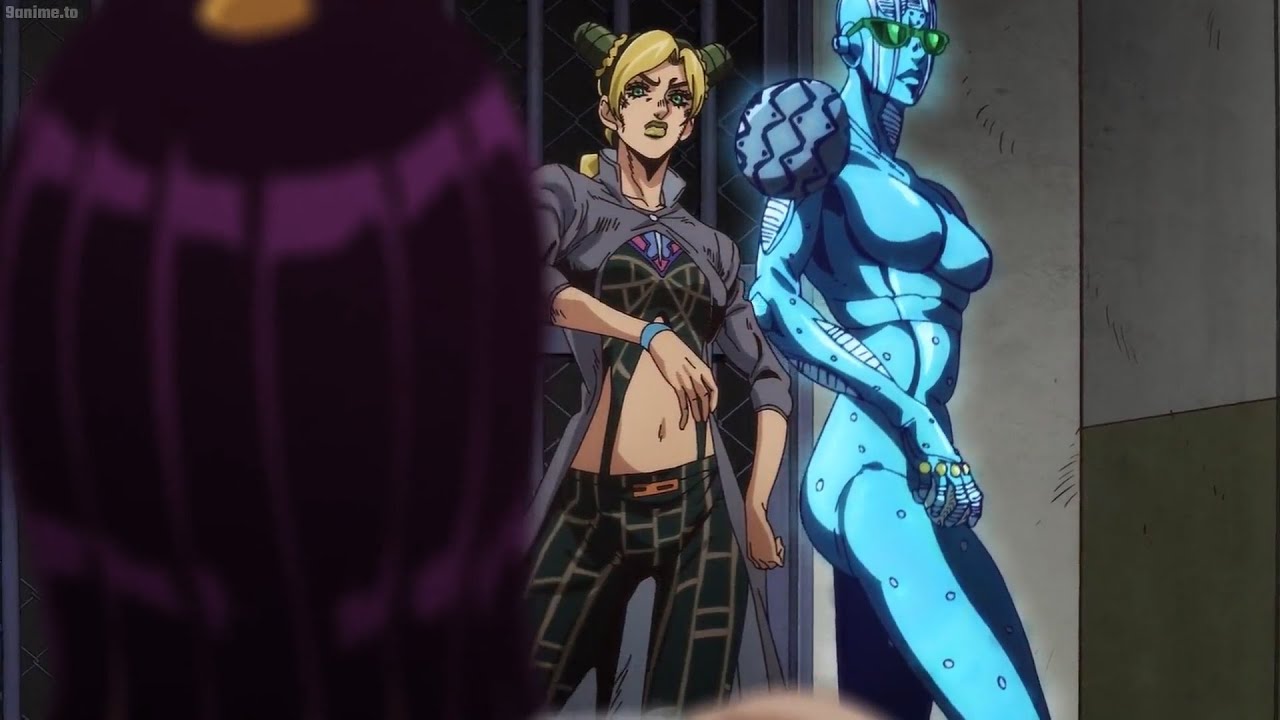 ジョジョの奇妙な冒険 ストーンオーシャン | 徐倫ンは手に負えない後輩を教えています | Jolyne teaches uncontrollable juniors