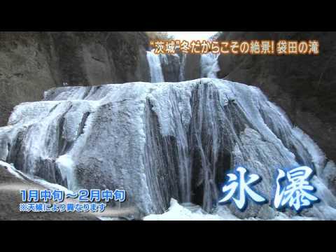 磯山さやかの旬刊!いばらき『袋田の滝(ライトアップ・氷瀑)』ダイジェスト版