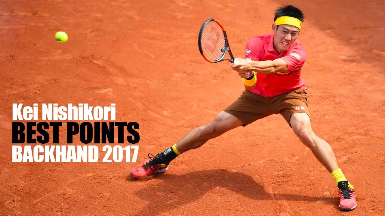 【テニス】衝撃的なバックハンド!!錦織圭の神業バックハンドが凄すぎる…【ATP】Kei Nishikori Best of Backhand Shots