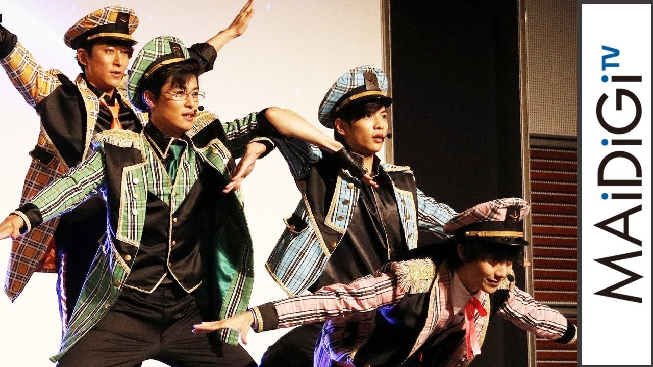 志尊淳らがアイドル衣装で生歌、ダンス披露 ファン400人から大きな歓声 映画「劇場版 ドルメンX」特別試写会1