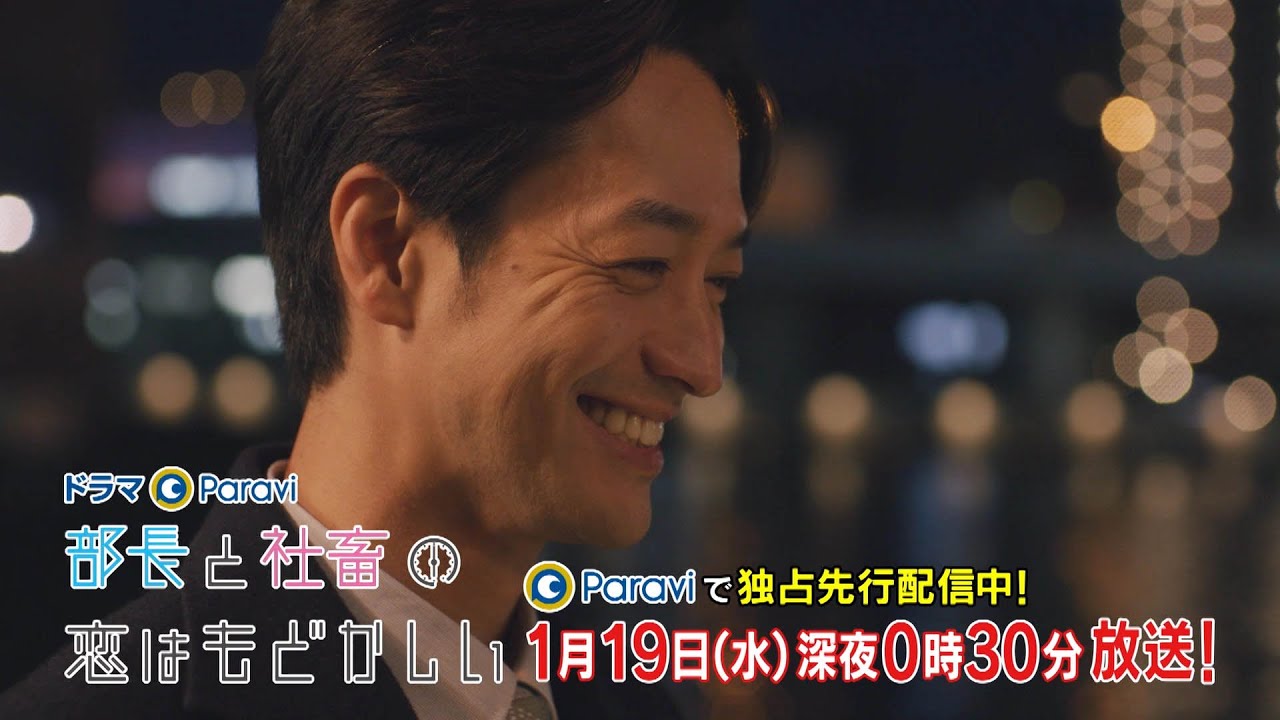 ドラマParavi 部長と社畜の恋はもどかしい 第3話