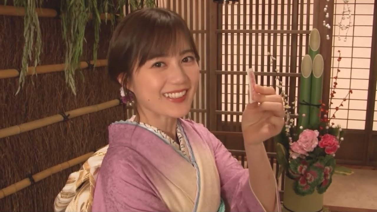 初詣の後、生田絵梨花とひとやすみ…