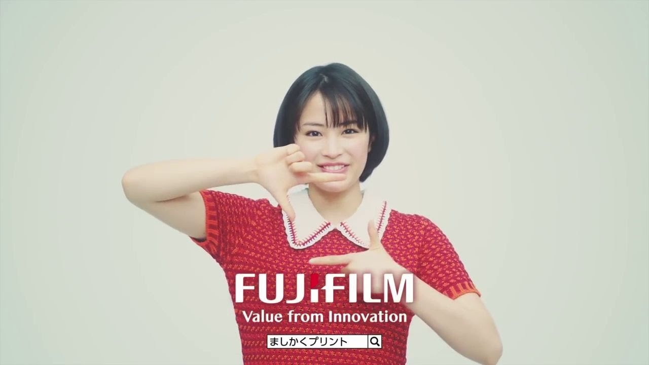 広瀬すず/Suzu Hirose・三四郎/Sanshiro 富士フイルム ましかくプリント