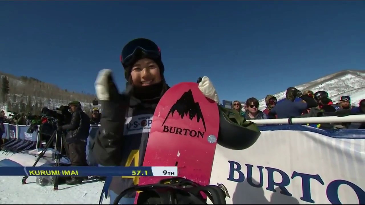 Burton US Open 2017 Imai kurumi 今井胡桃