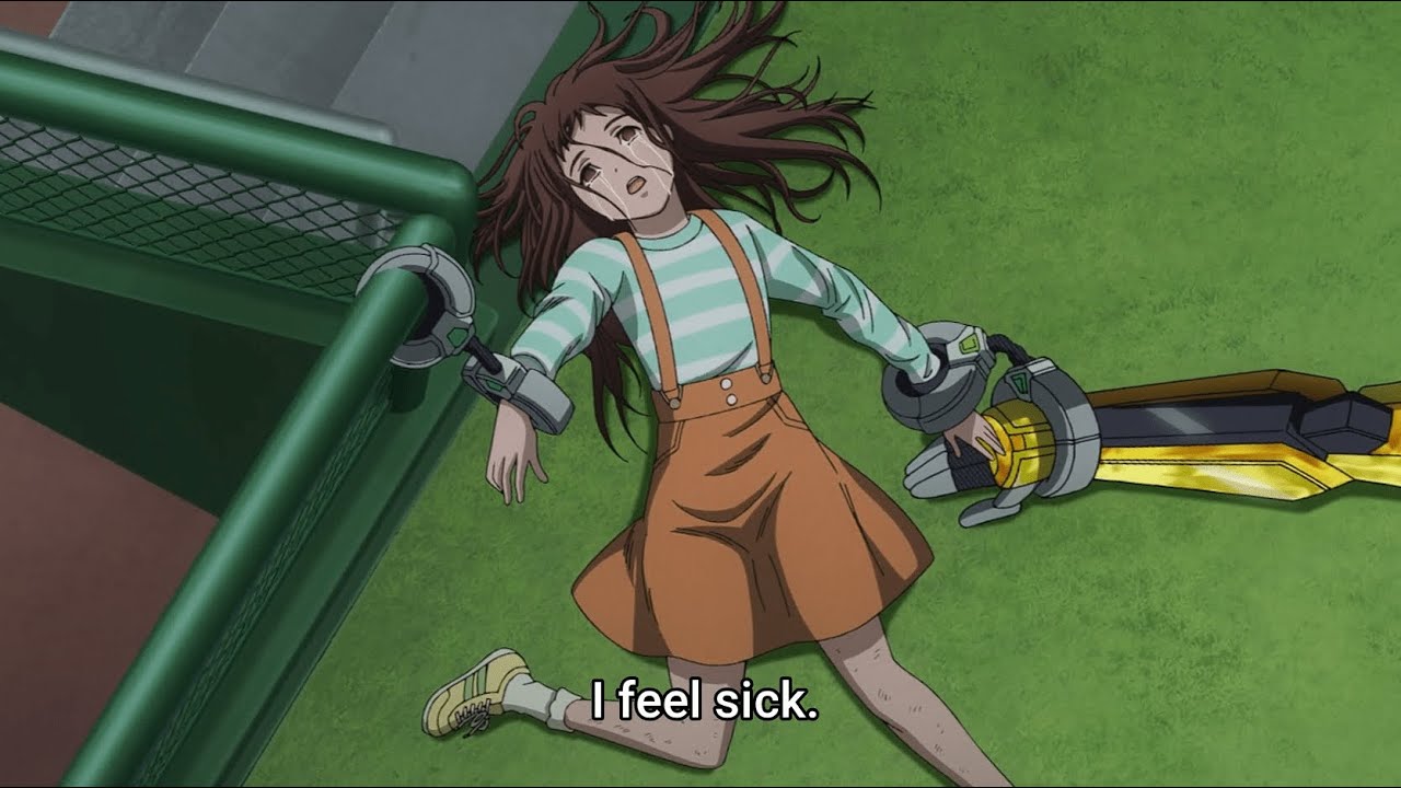 Metropoliman kills the little girl, Chiyo – Platinum End(プラチナエンド)