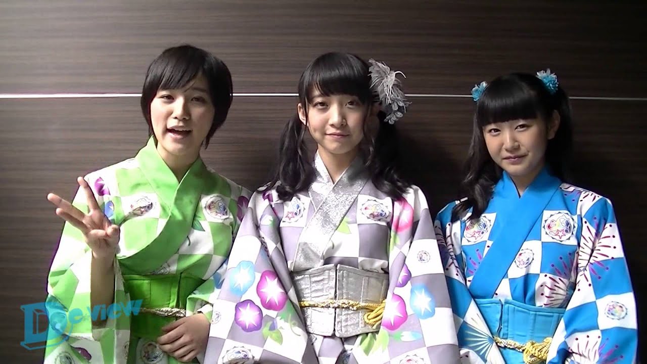 渡邉幸愛&浅川梨奈&内村莉彩(SUPER☆GiRLS)/月刊デ☆ビュー2014年10月号掲載