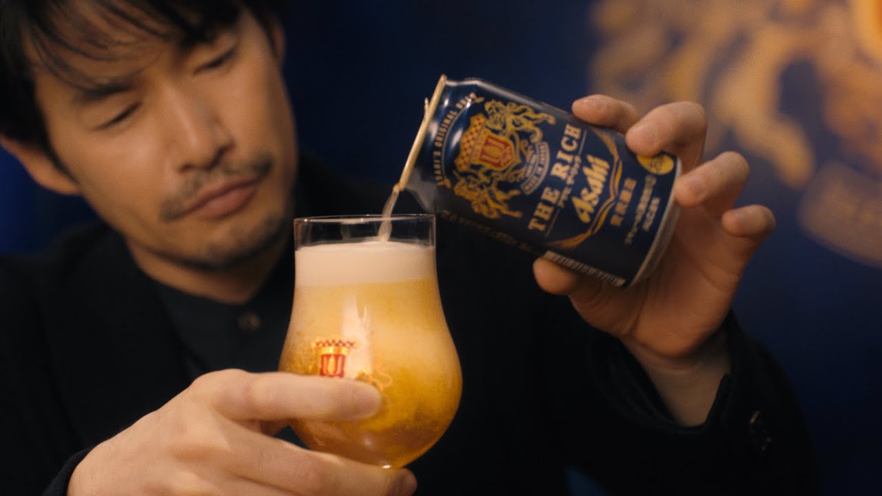 アサヒ ザ・リッチ CM 「竹野内さん 出会えてよかった。」篇 30秒 竹野内豊 長澤まさみ