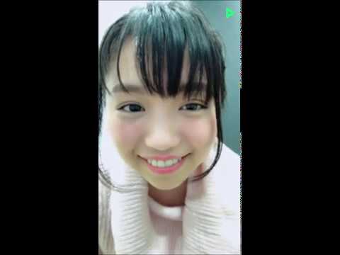 大原優乃LINE LIVE でファンと顔を合わせてチャット 2020 | (@Yūno Ōhara )