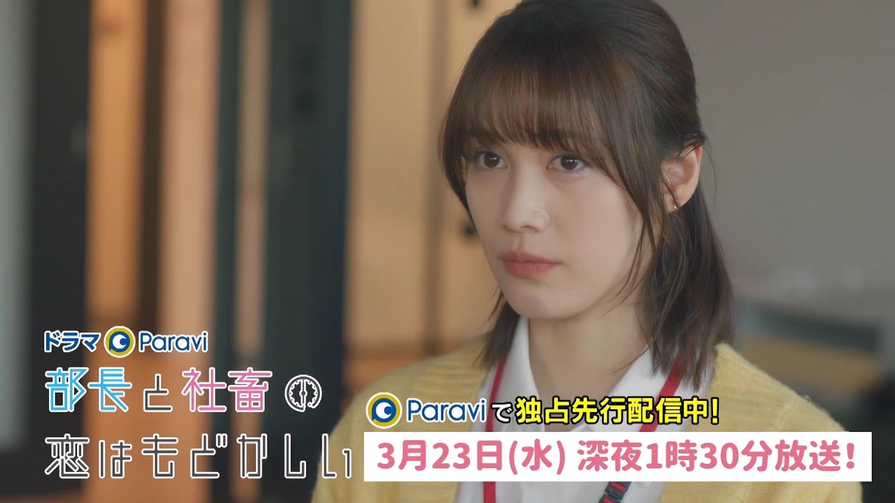 ドラマParavi 部長と社畜の恋はもどかしい 第12話