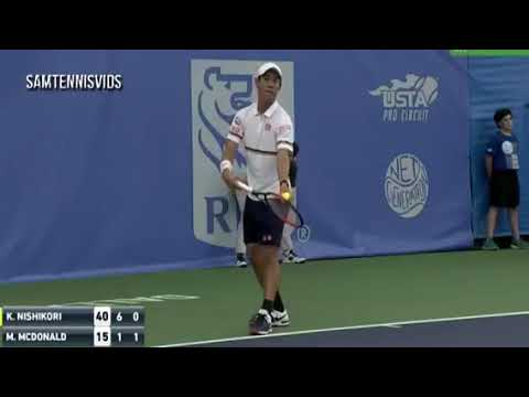 錦織圭vsM.マクドナルド ダラスチャレンジャー2018 決勝
