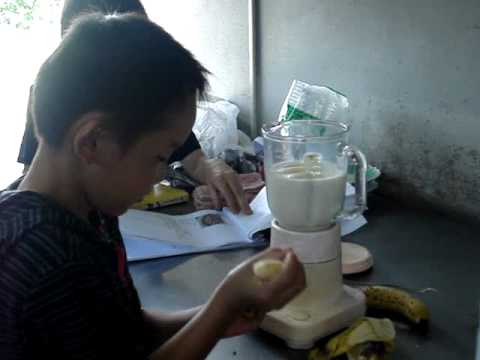 バナナジュースの作り方 ダイエットレシピ ヘルシー 簡単 朝食