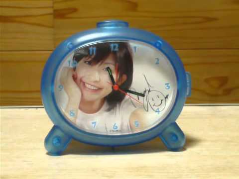小野真弓 目覚まし時計