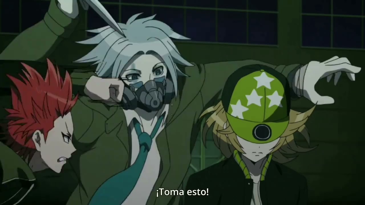 Taiga salva a Haru | Tribe Nine Cap 8 | Sub Español