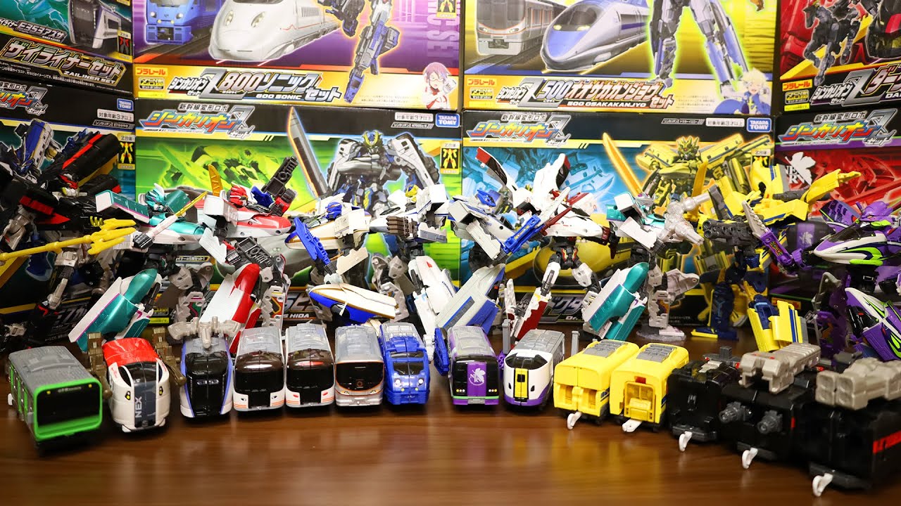 シンカリオンZ E5ヤマノテ E6ネックス E7アズサ N700Sヒダ 500オオサカカンジョウ 800ソニック H5ホクト 500μSKY TYPEEVA Dr.イエローZホセン DSデビルモード!