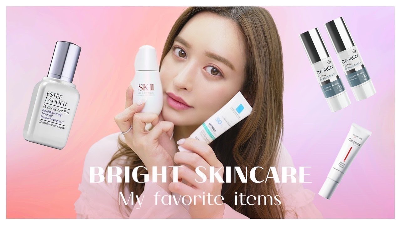 【春夏スキンケア】美白=透明感を出すこと!美白ケアにおすすめなスキンケアアイテムを紹介します😊