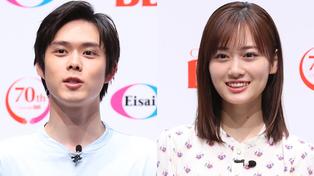 乃木坂46山下美月、細田佳央太と姉弟役に第2の家族のよう!板谷由夏、濱津隆之とチョコラ家に/エーザイ チョコラBB CM発表イベント