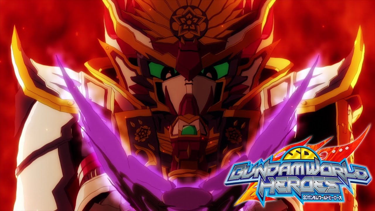 『SDガンダムワールド ヒーローズ』キャラクター紹介PV「ムシャワールド」編