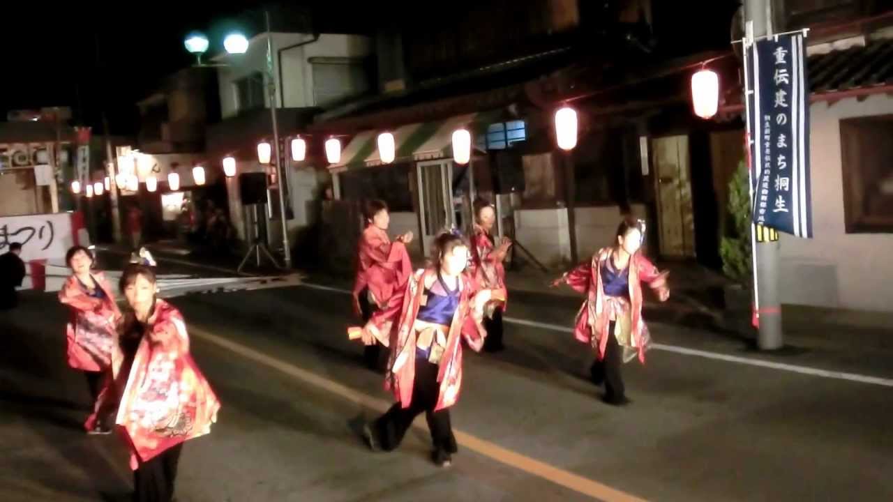 桐生八木節まつり・買場紗綾市 千紫万紅