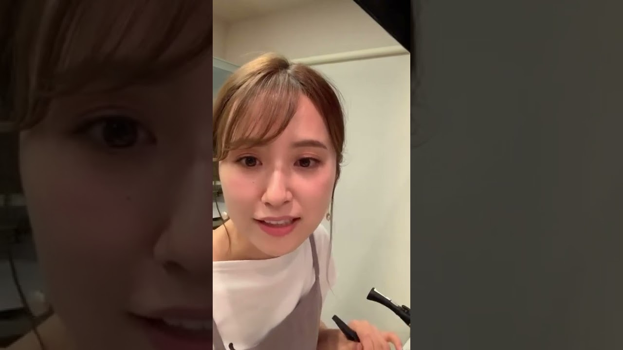 衛藤美彩 ( 乃木坂46 )料理配信 インスタライブ