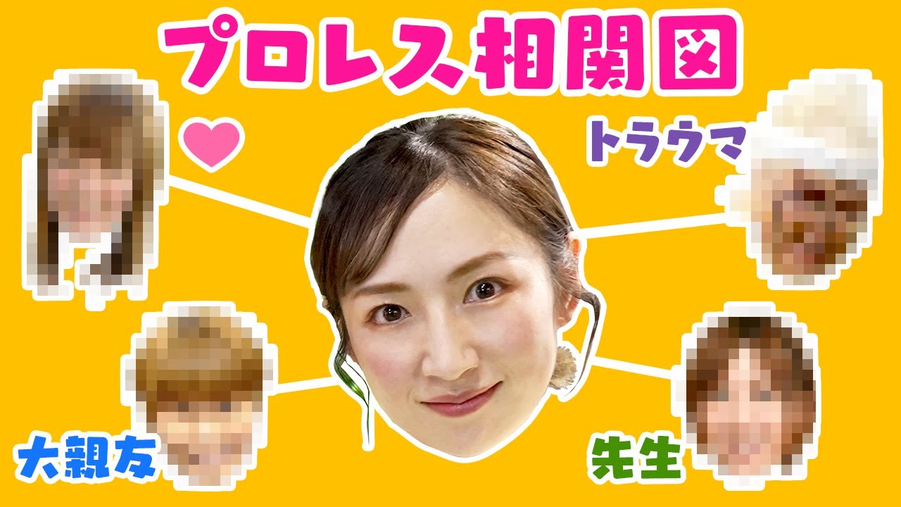 【相関図】愛川ゆず季のプロレス相関図【スターダム・同期・先生・大親友・トラウマになった選手💧】