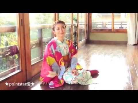 ❤ 大島優子 浴衣姿で色っぽく 「湯上りです」 <スパ&温泉 特集> メイキング映像