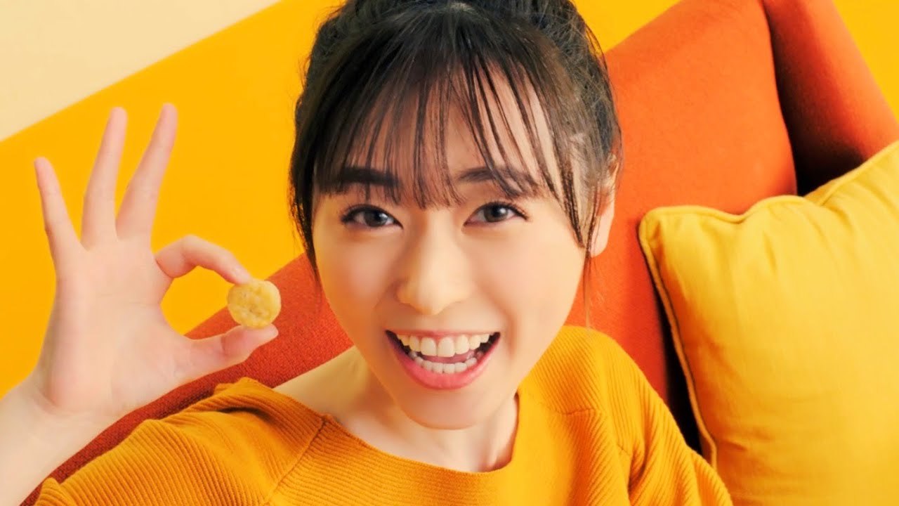 福原遥、チャーミング全開ギュ〜ッと凝縮!!/カルビー「ポテトビッツ」CM+メイキング+インタビュー