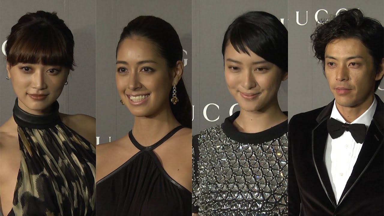 【武井咲】【森泉】【ヨンア】【敦士】GUCCIチャリティーガラディナー