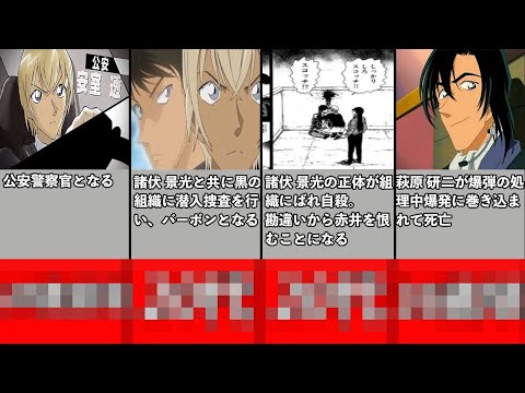 1分でわかる安室透の壮絶すぎる生涯&警察学校組の悲惨すぎる人生