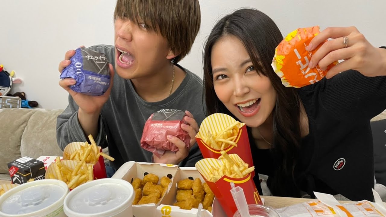【重大発表!】弟とマック1万円分食べながら生配信