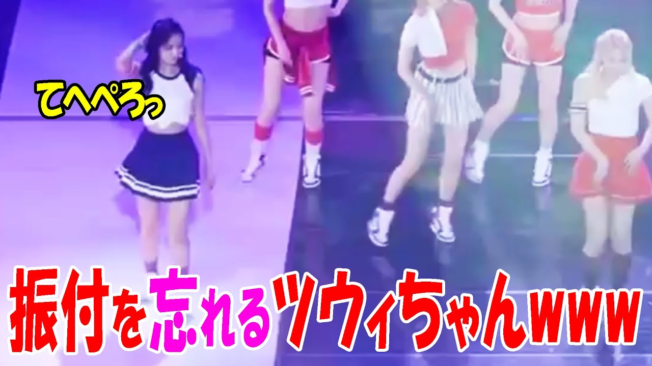 【TWICE】ツウィの珍プレー集!?ステージでどんな失敗をしているのかな?!