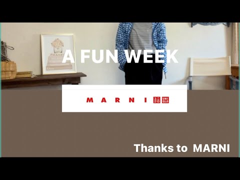 楽しい1週間。マルニのおかげで。好きなコーデを教えて。50代、60代の方たちへ