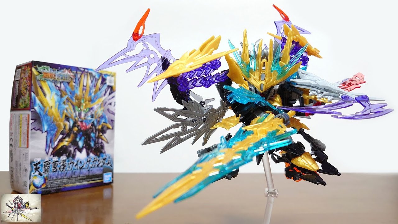 【曹操ウイングガンダムと各機体の武装が合体!】SD 三国創傑伝 天覇曹操ウイングガンダム レビュー