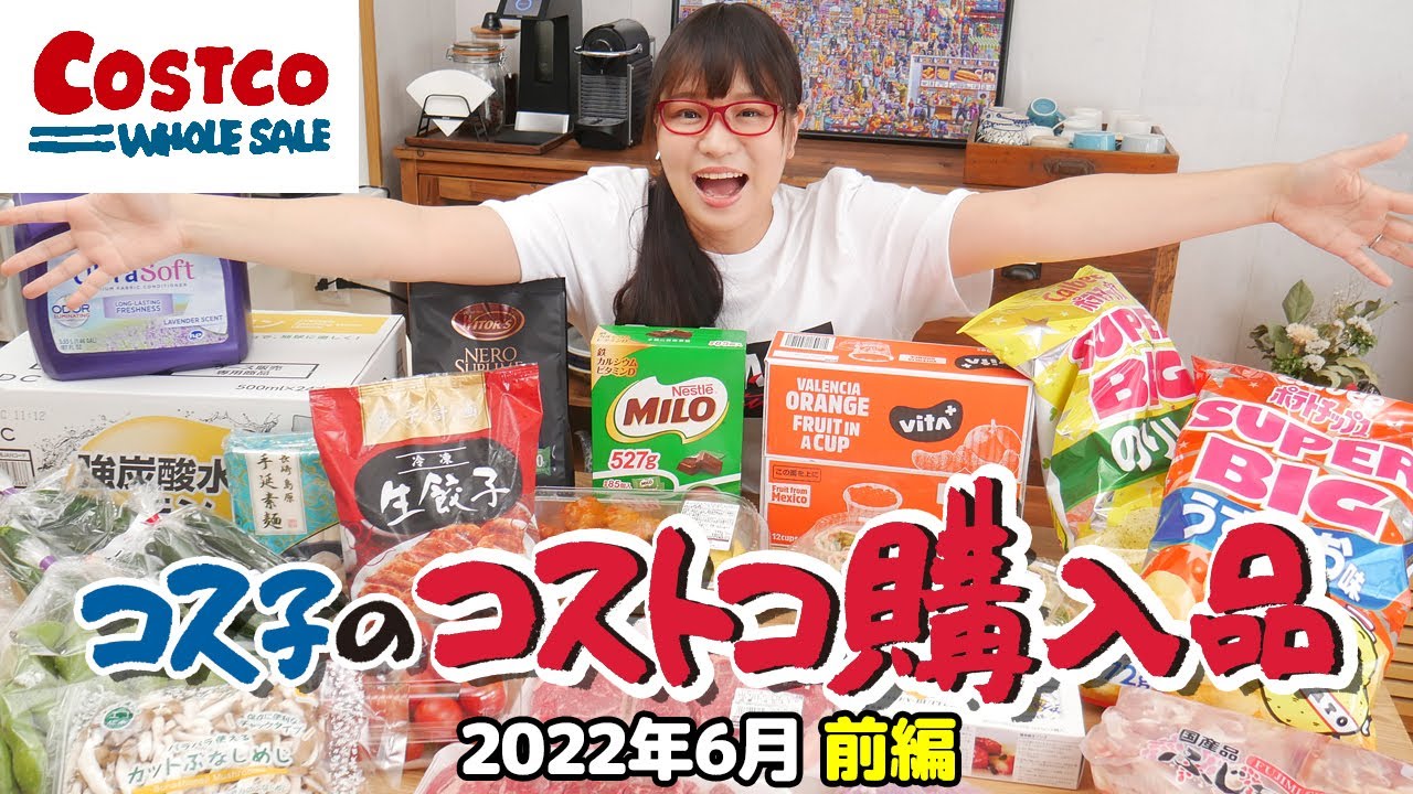 【コストコ購入品】爆買い全27品!総重量10kgのお肉をイッキ見せするよ / コス子のコストコ購入品2022年6月(前編)