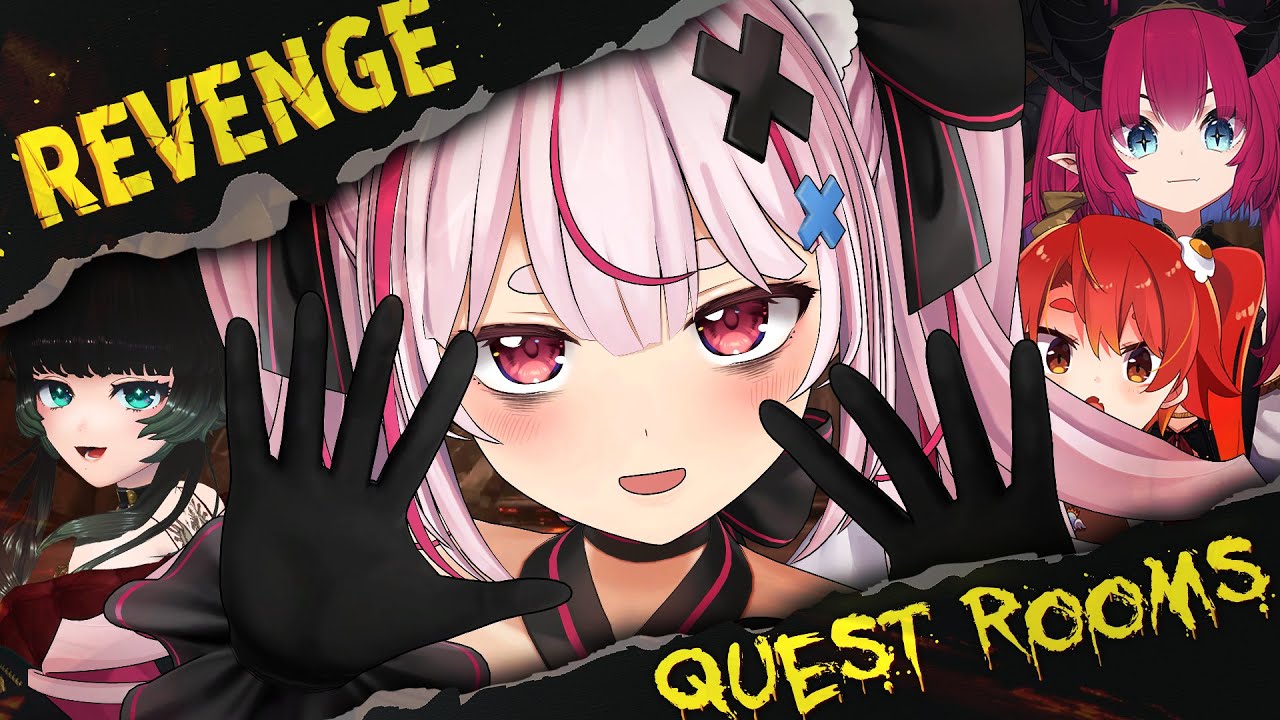 【Quest Rooms】超鬼畜なSASUKE リベンジマッチ【兎鞠まり視点】