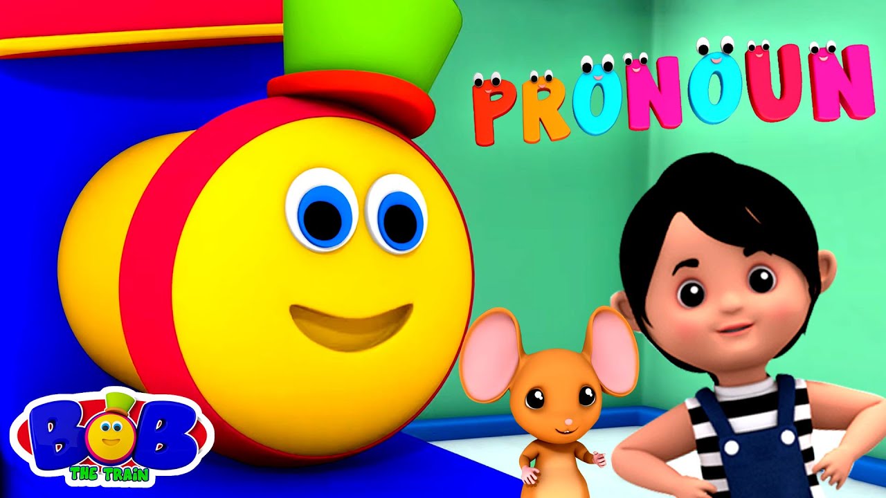 代名詞の歌 +子供向けのその他の教育ビデオ 日本語で によって Bob The Train