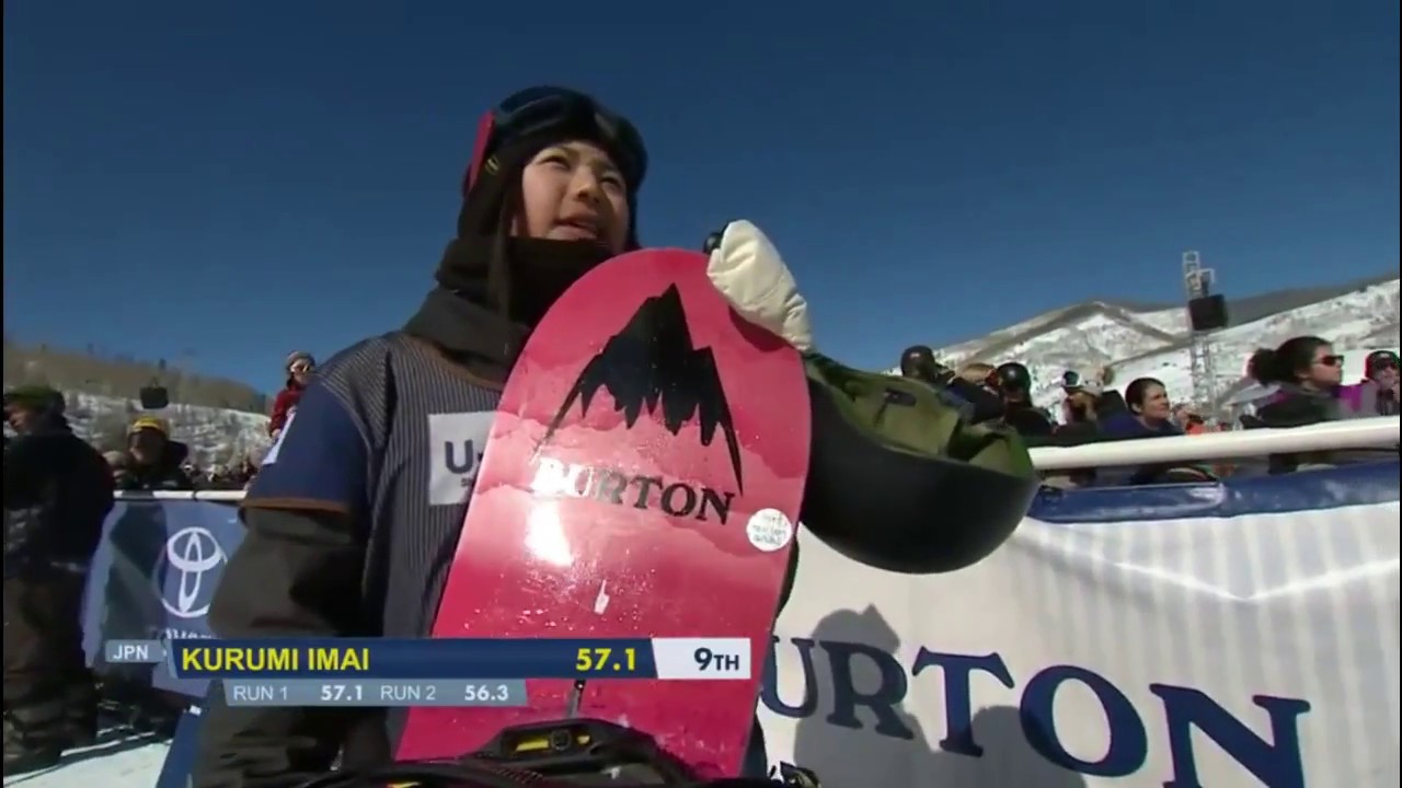 Burton US OPEN 2017 Imai Kurumi 今井胡桃