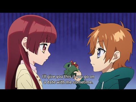 Aoi Koki ask Yaeka on a date Kumichou Musume to Sewagakari ep 3