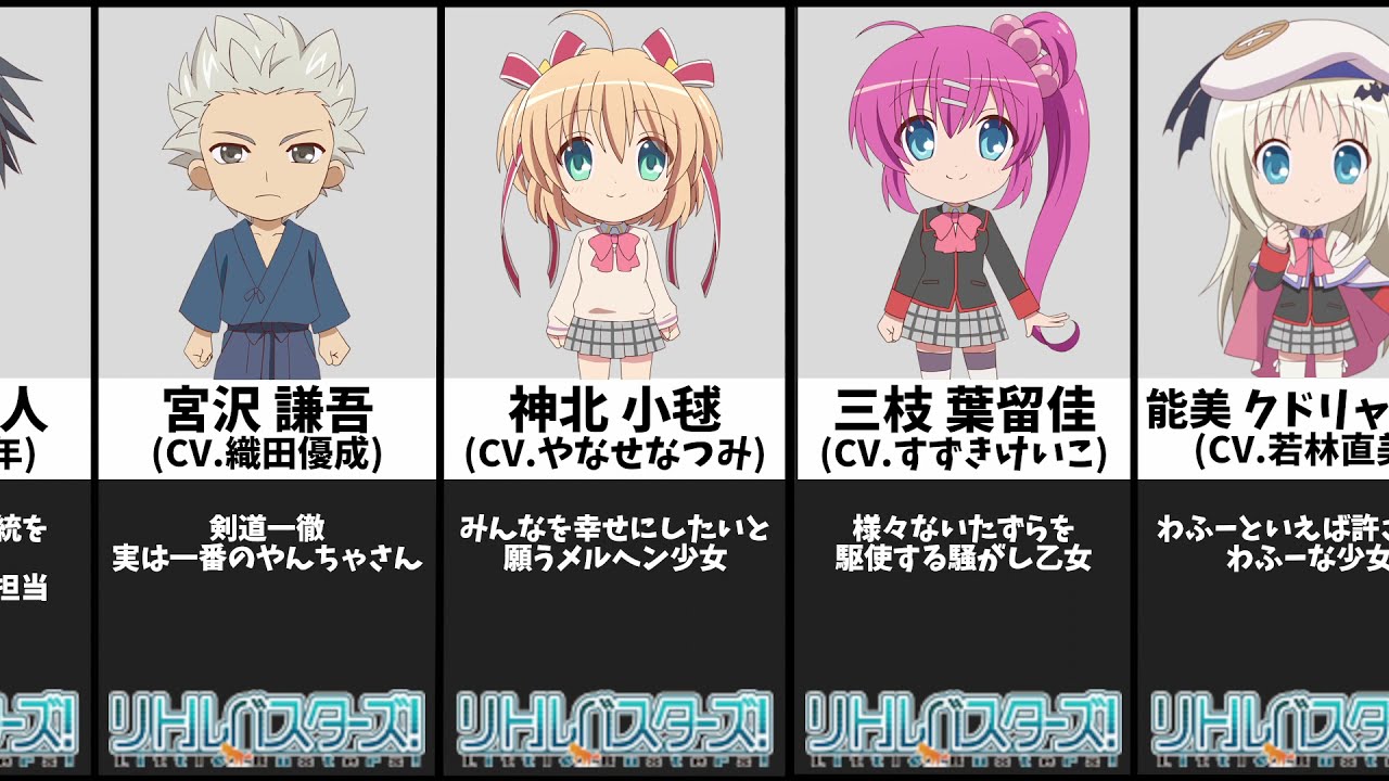 【かぎなどアニメ】2分半でわかる!全キャラクター一覧【まとめてみた】