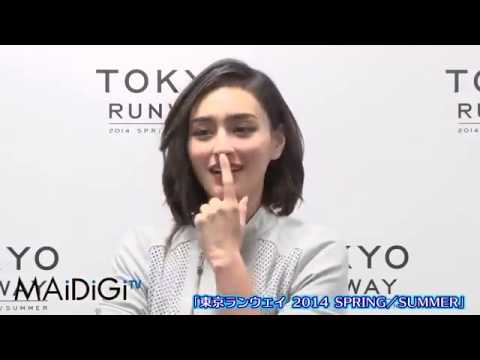 長谷川潤、初出演で「緊張した」オープニング飾る 「東京ランウェイ 2014 SPRING/SUMMER」