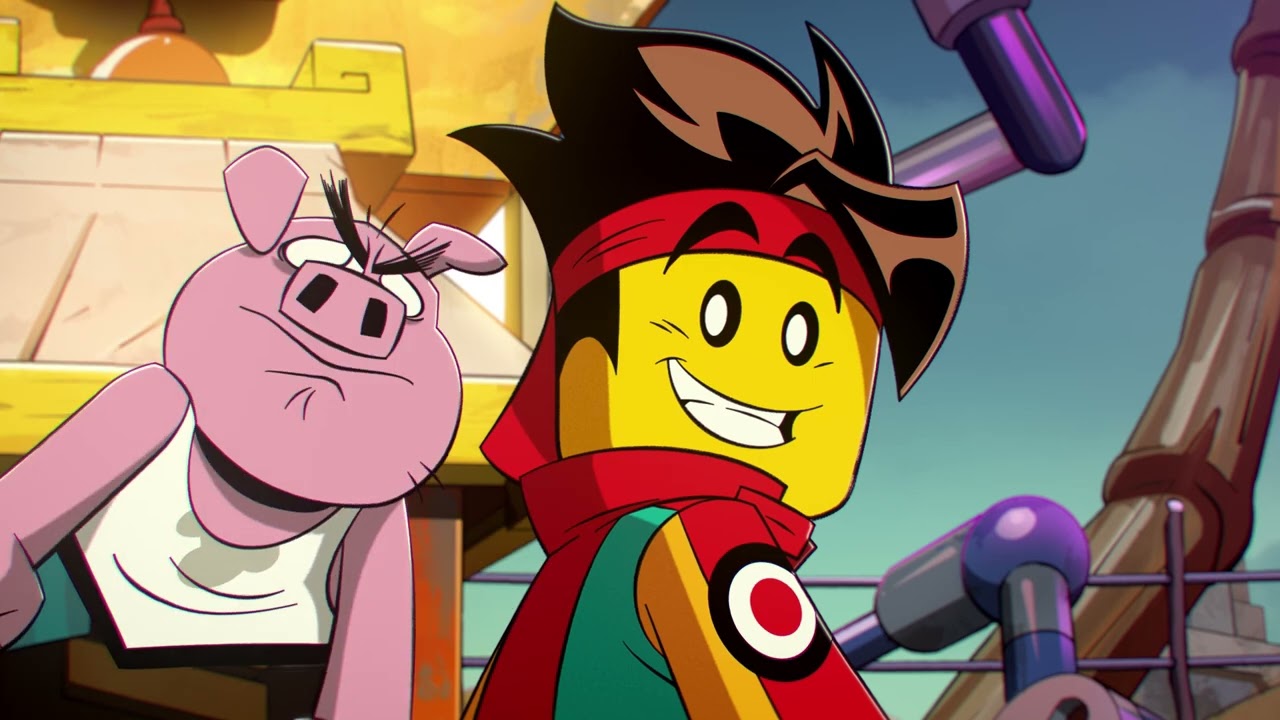 崖っぷち!?砂漠のカジノで大ピンチ!| レゴ モンキーキッド シーズン 3 第3話