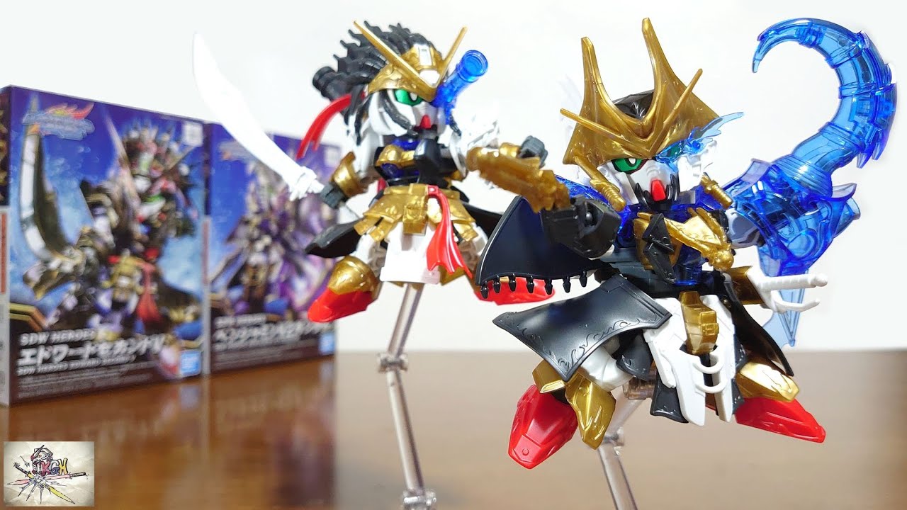 【V2ガンダム&セカンドVがSDWに登場!】SDW HEROES エドワードセカンドV ベンジャミンV2ガンダム レビュー