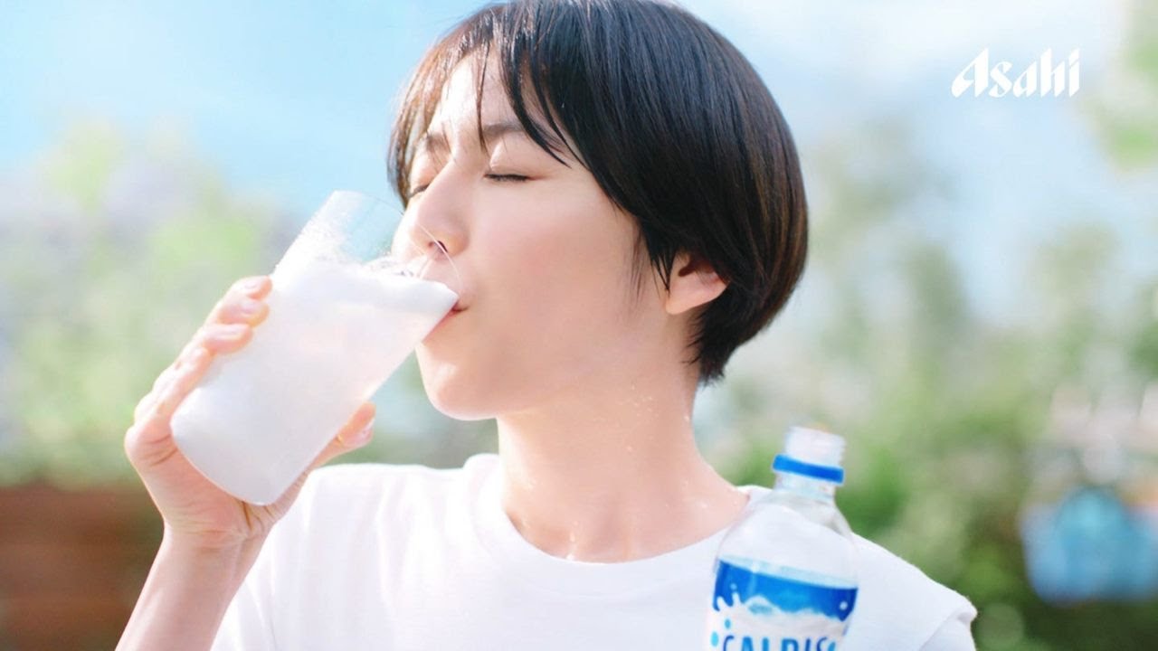 長澤まさみ アサヒ飲料 カルピスソーダ「のどがきもちいい」編 TVCM