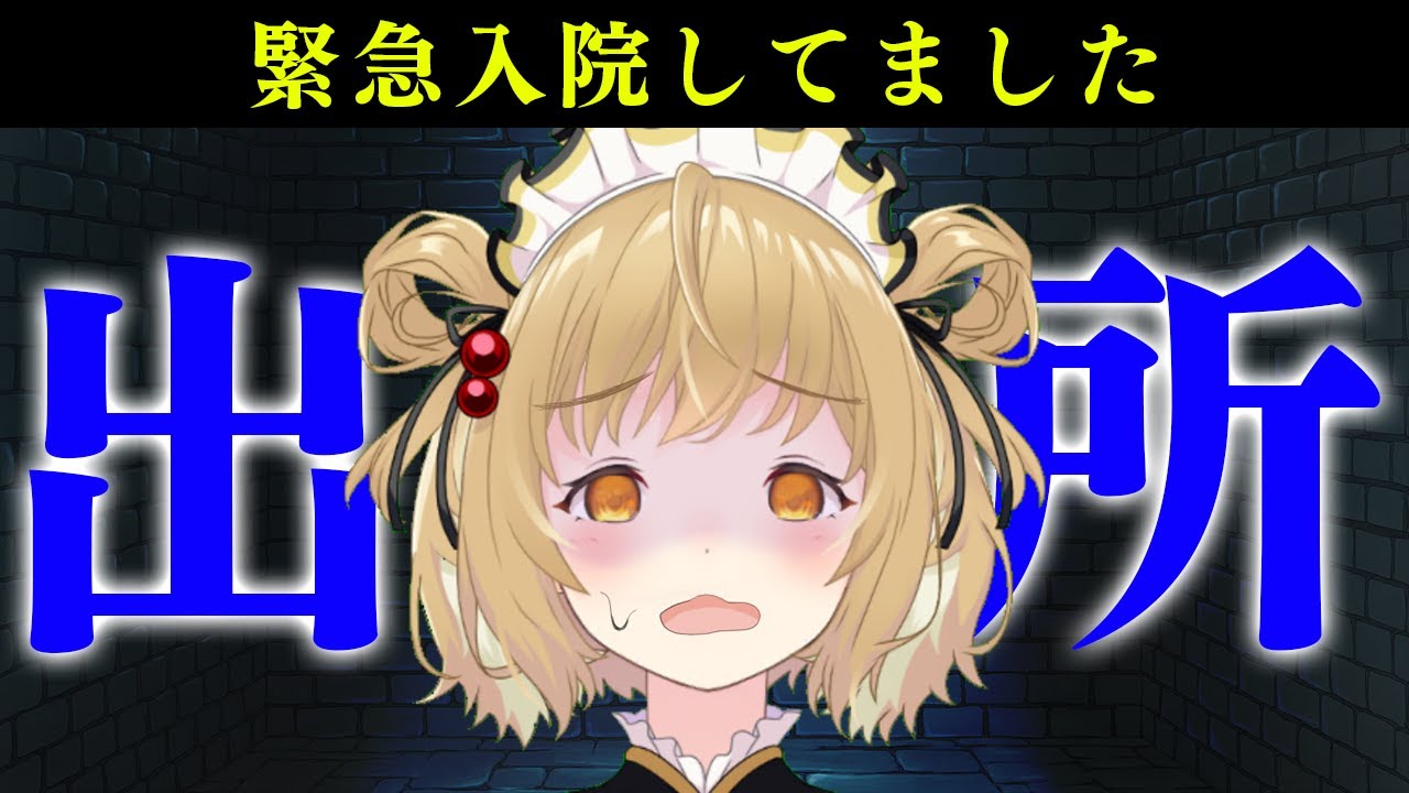 【退院しました】シャバの空気うめええええええええええええええええええ!!!【因幡はねる / あにまーれ】