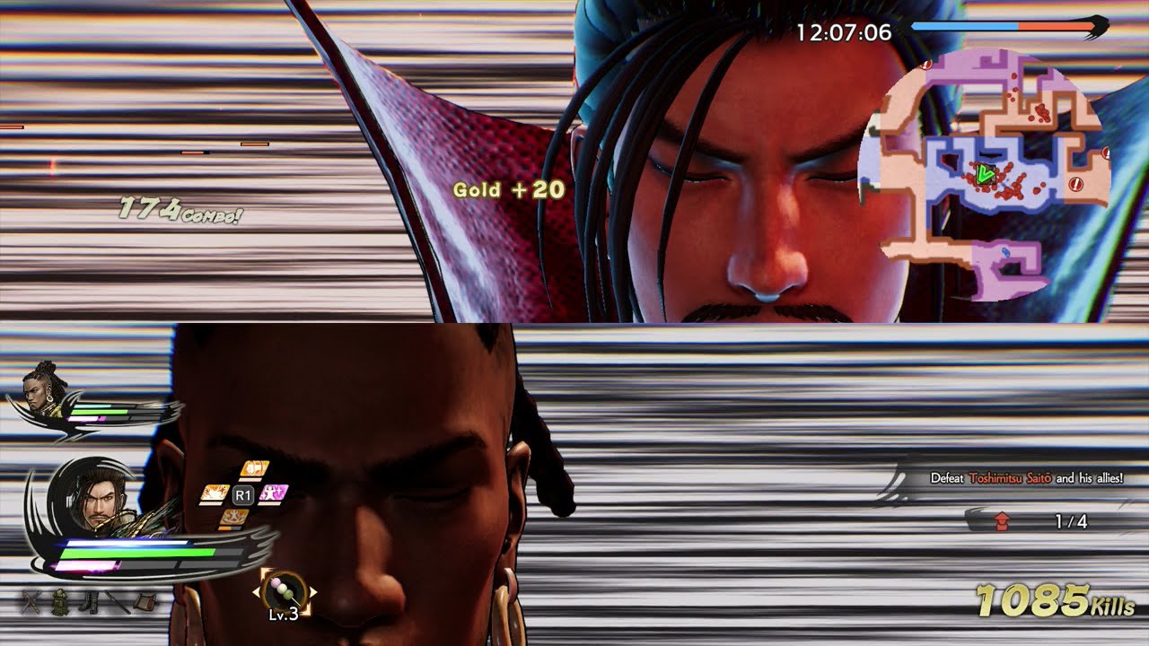 Samurai Warriors 5 – Older Nobunaga Oda + Yasuke Gameplay (FINAL Story Mode Nightmare Difficulty)