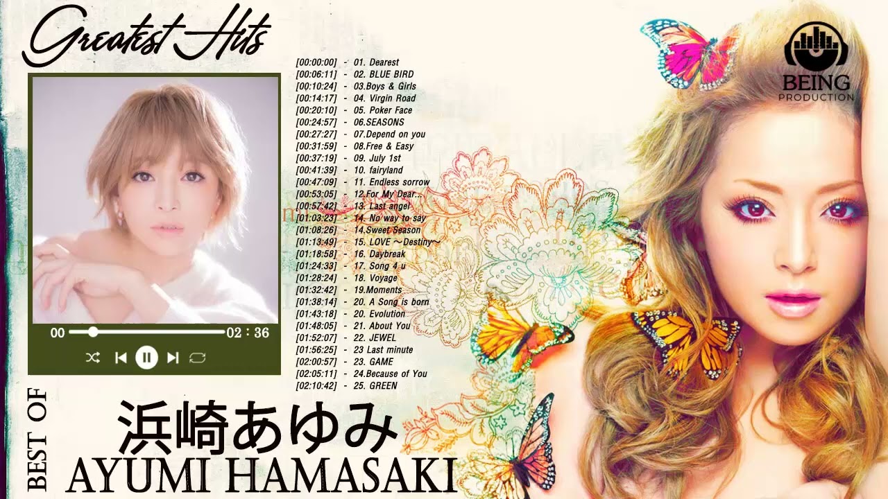 浜崎あゆみ 名曲 人気曲 ヒット曲メドレー 連続再生 ♫♫ 浜崎あゆみグレイテスト・ヒット・ニュー・アルバム2020 ♫♫ Hamasaki Ayumi Greatest Hits