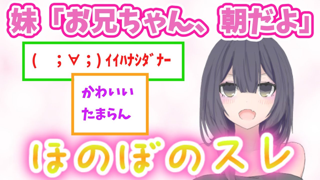 【2chほのぼのスレ】妹「お兄ちゃん、朝だよ」 兄「そうか、朝か…ん?」【2ch ss】