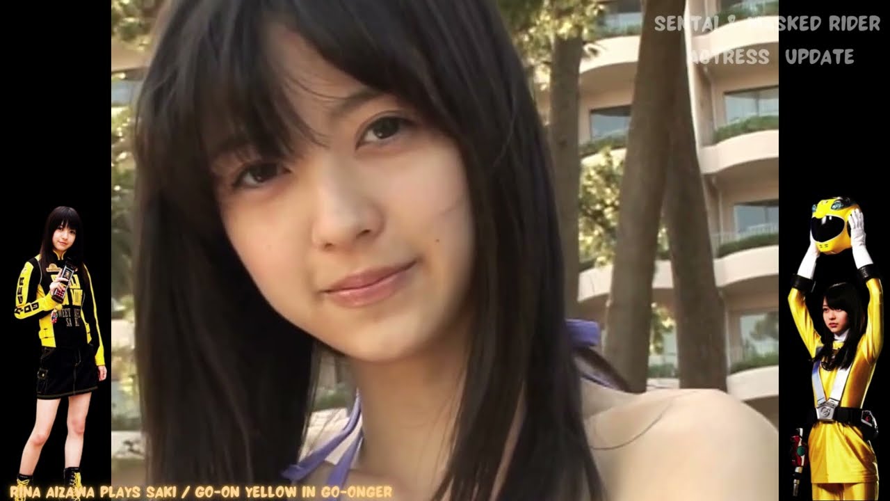 Rina Aizawa ( 逢沢りな ) plays Saki in Go-Onger 2009 – Part 1