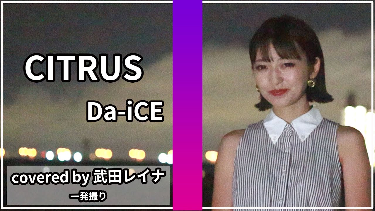 【女性が歌う】CITRUS/Da-iCE covered by 武田レイナ 日本テレビ系日曜ドラマ「極主夫道」主題歌