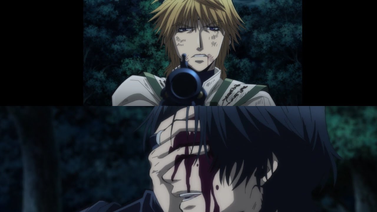 Sanzo Berhasil Melukai Ukoku – Saiyuki Reload Zeroin eps 13